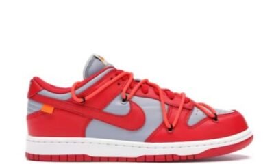 Nike Dunk Low Off-White University Red