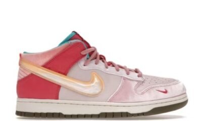 Nike Dunk Mid Social Status Free Lunch Strawberry Milk