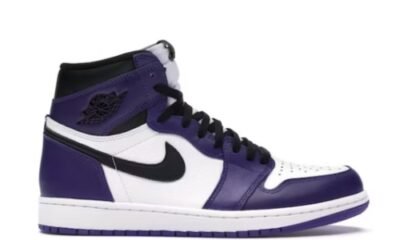 Jordan 1 Retro High Court Purple White