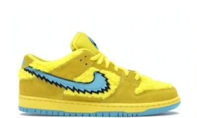 Nike SB Dunk Low Grateful Dead Bears Opti Yellow