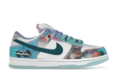 Nike SB Dunk Low Futura Laboratories Bleached Aqua